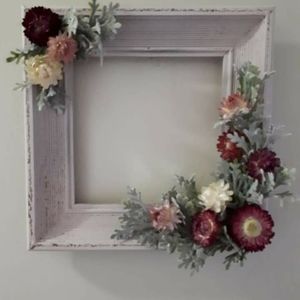 Handcrafted Picture Frame Wreath